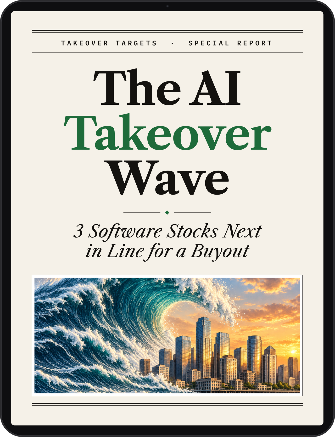 The AI Takeover Wave report cover